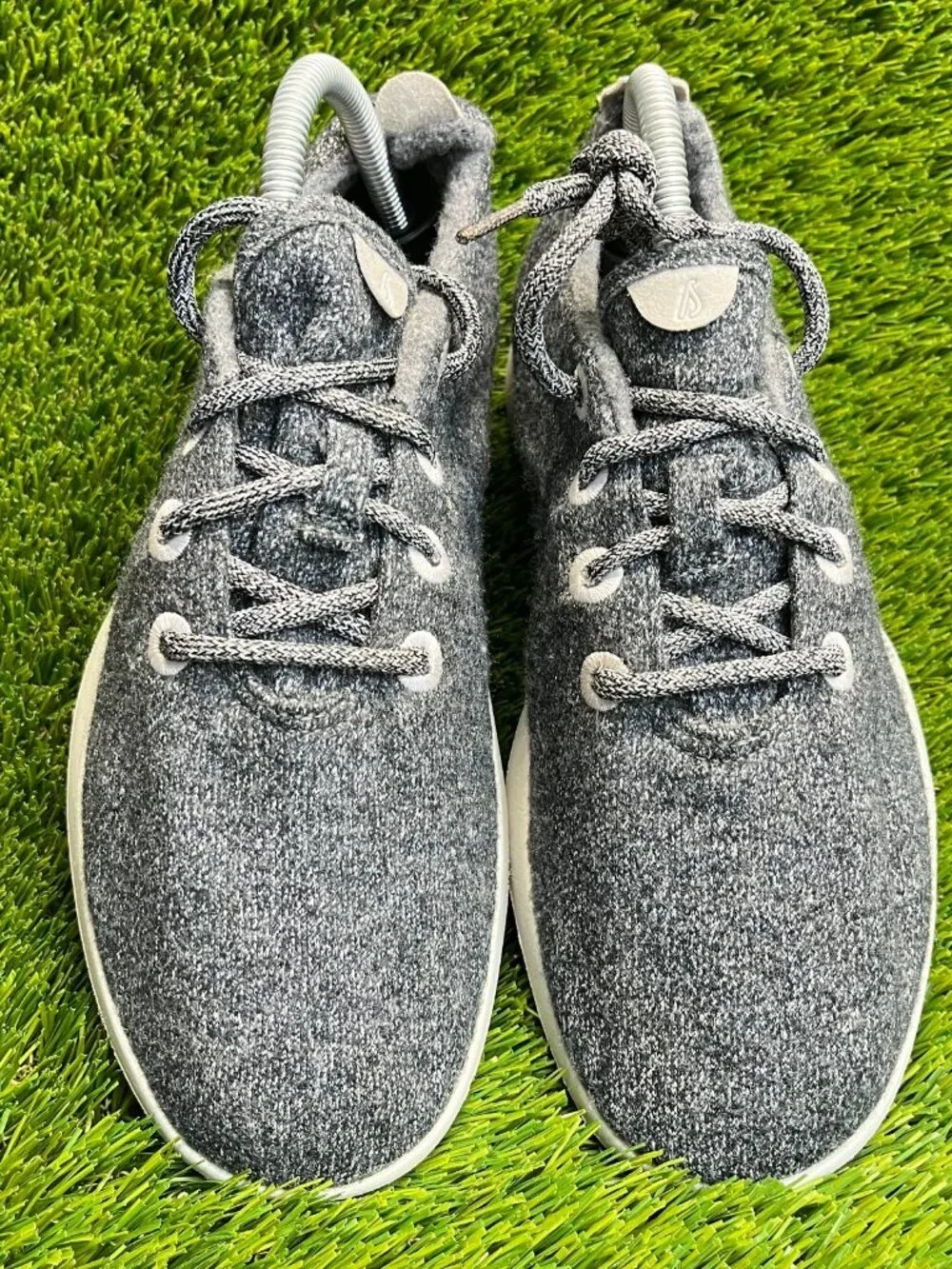 Allbirds Wool Runners Womens Size 9 Gray White‎ Athletic Walking Shoes Sneakers
